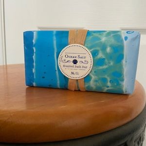 new large bar ocean salt scented bath soap no 01 made USA